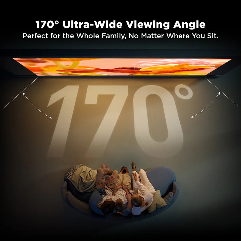 NothingProjector Black Series 95% ALR/CLR Ultra Short Throw Projector Screen