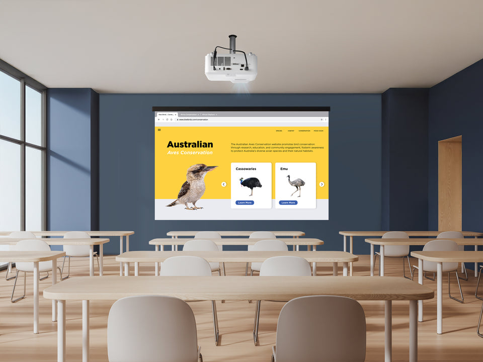 ViewSonic LS630W 4,500 ANSI Lumens WXGA Laser Business/Education Projector