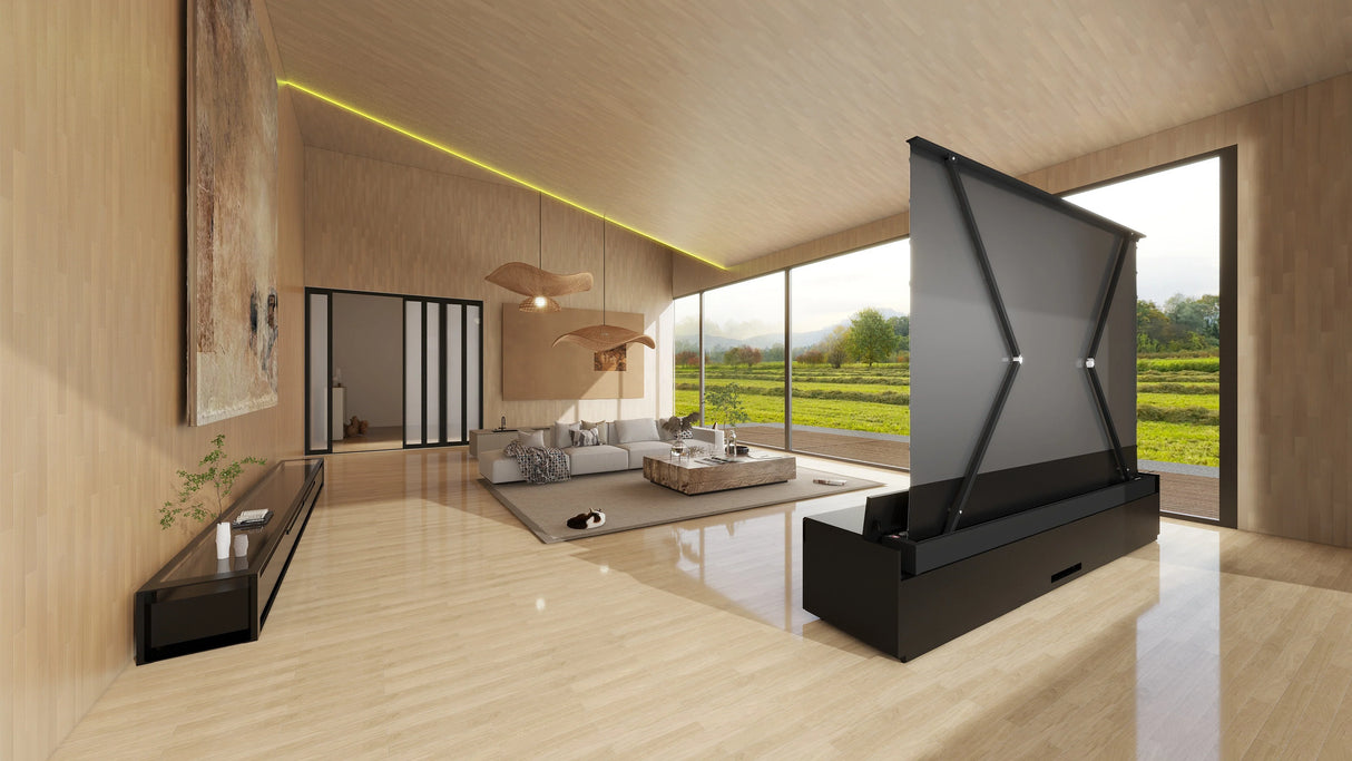 VIVIDSTORM Fully Concealed Motorized Cabinet PARIS