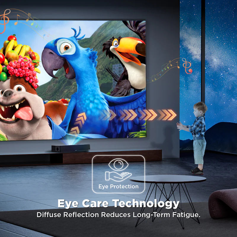 NothingProjector Black Series 95% ALR/CLR Ultra Short Throw Projector Screen
