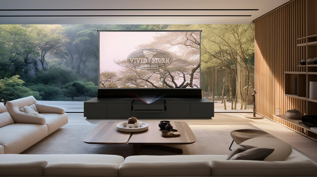 VIVIDSTORM Motorised Laser TV Cabinet Berlin - Epson Edition