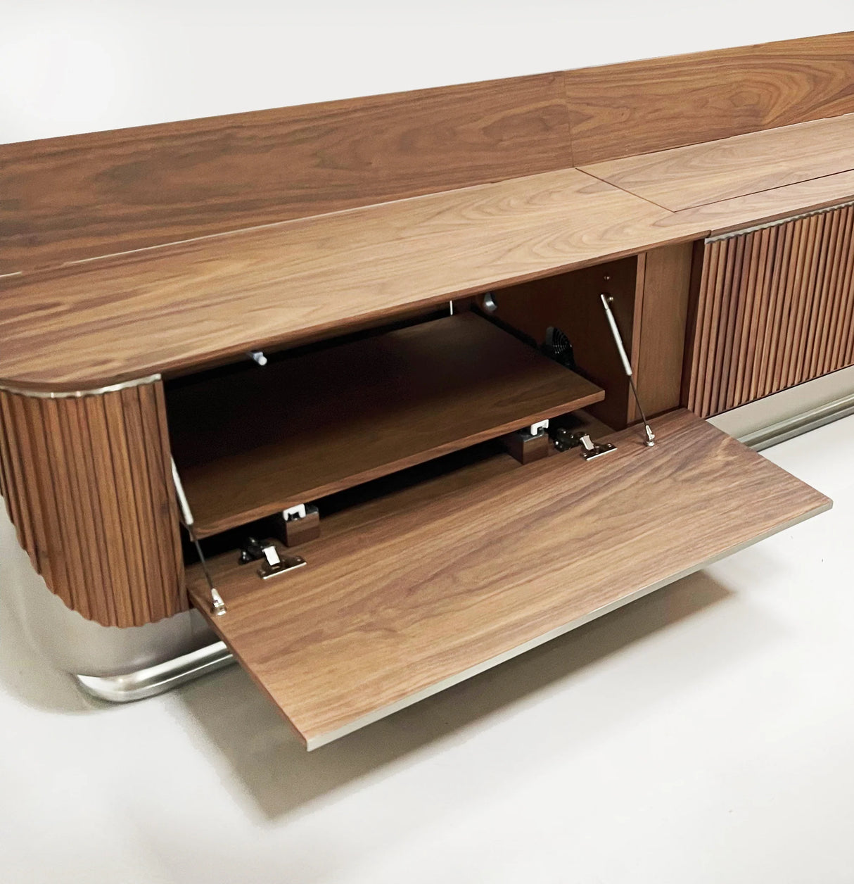 VIVIDSTORM Fully Concealed Premium Motorized Laser TV Cabinet DUNE