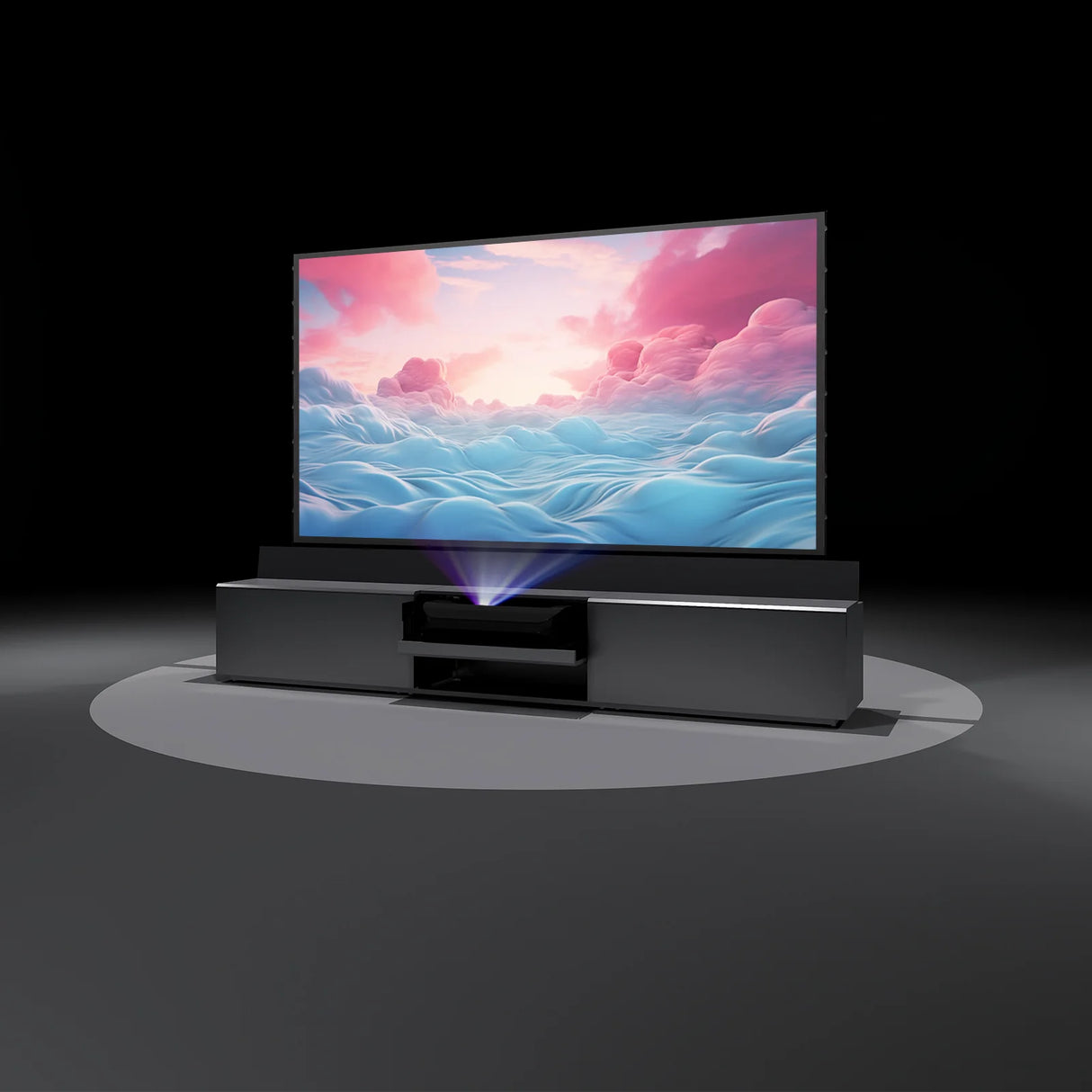 VIVIDSTORM Fully Concealed Motorized Cabinet PARIS