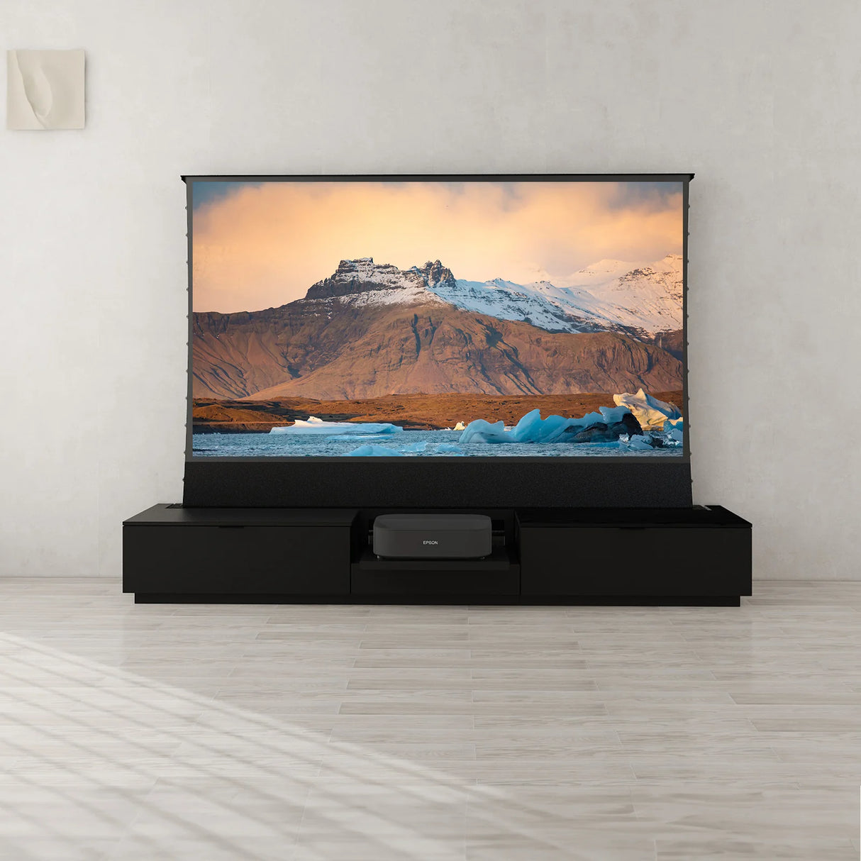 VIVIDSTORM Motorised Laser TV Cabinet Berlin - Epson Edition