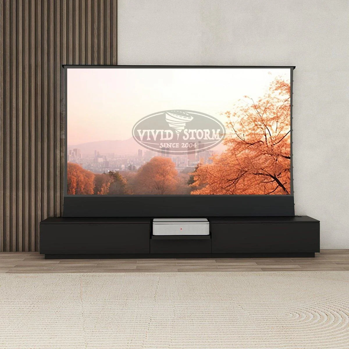 VIVIDSTORM Motorised Laser TV Cabinet Berlin -Leica Cine 1 Edition