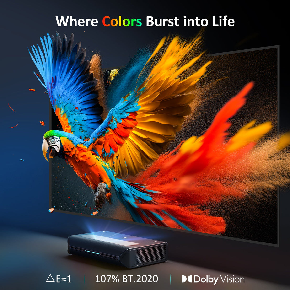 NexiGo Aurora Pro Ultra Short Throw Laser Projector