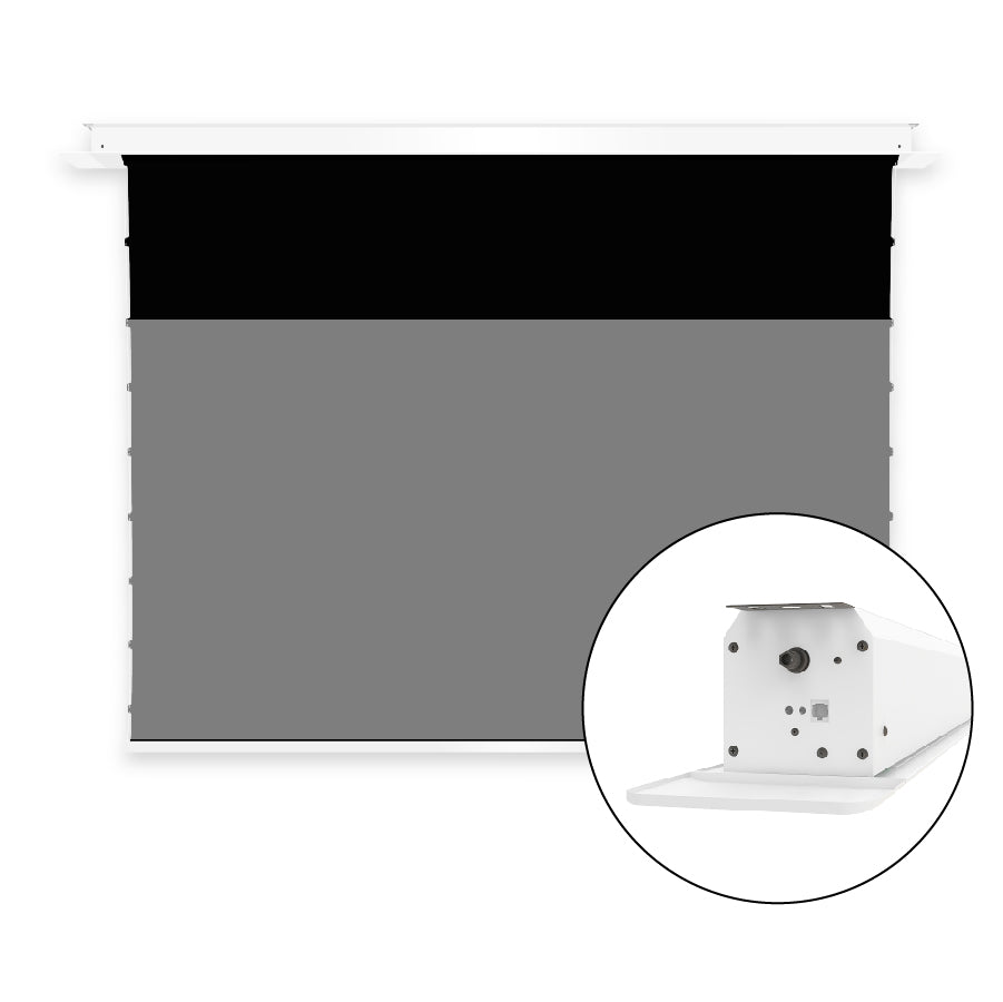 VIVIDSTORM Phantom Recessed In-Ceiling Motorized Tension UST ALR Projector Screen