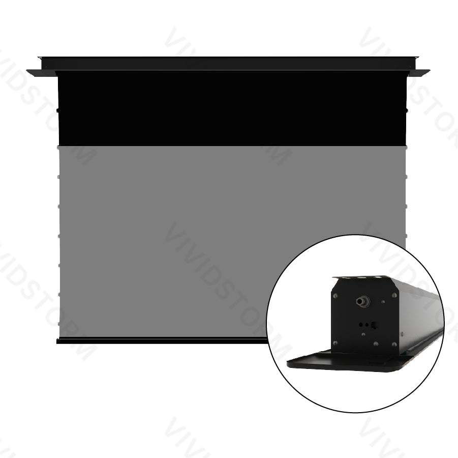 VIVIDSTORM Phantom A Recessed In-Ceiling Motorized Tension UST ALR Projector Screen (UST)