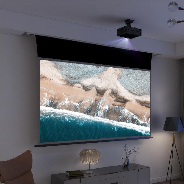 VIVIDSTORM PRO A Slimline Motorized Tension UST ALR Projector Screen (UST)