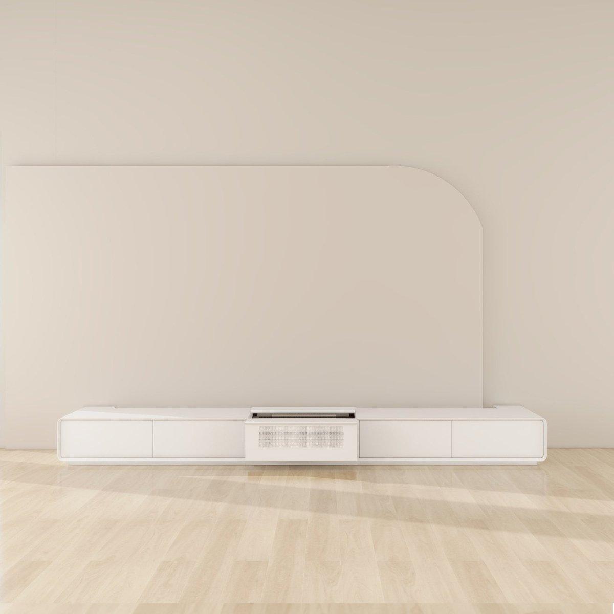 VIVIDSTORM Motorised Laser TV Cabinet Copenhagen