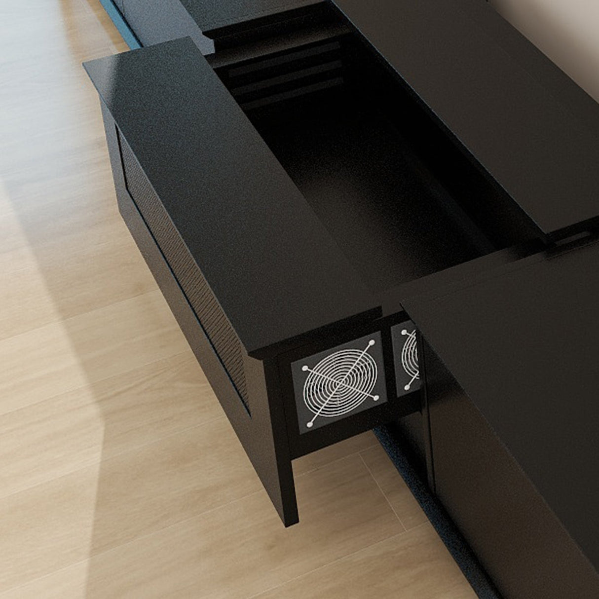 VIVIDSTORM Motorised Laser TV Cabinet Copenhagen