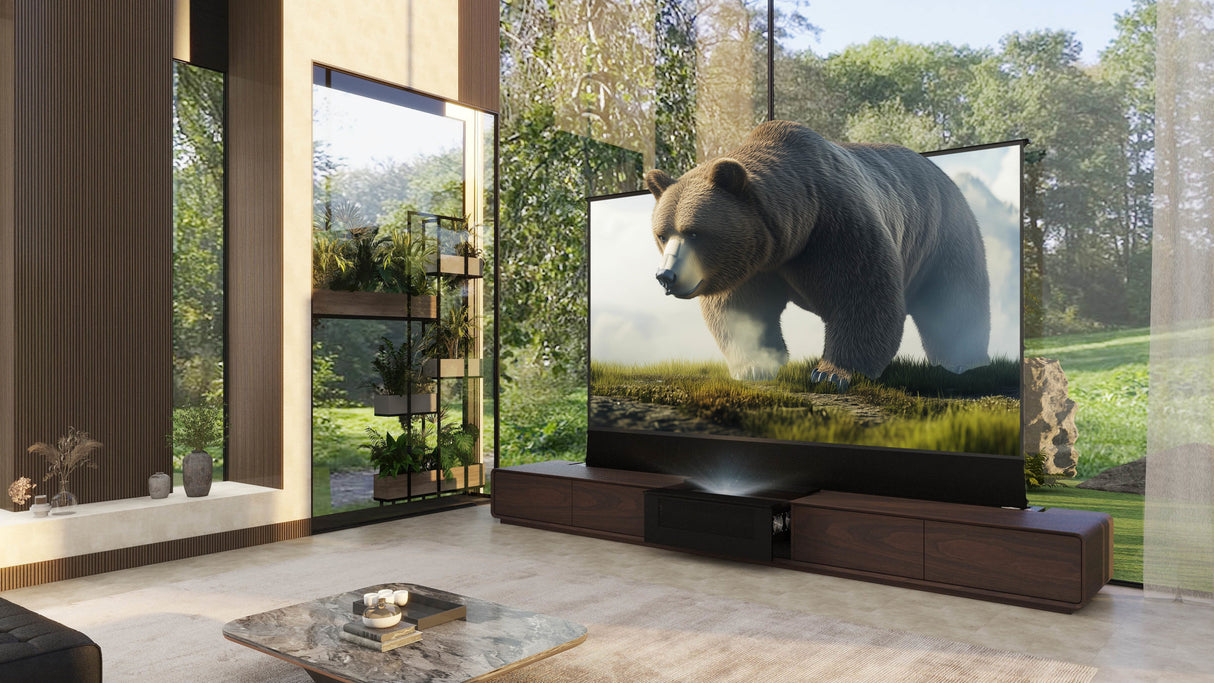 VIVIDSTORM Motorised Laser TV Cabinet Copenhagen