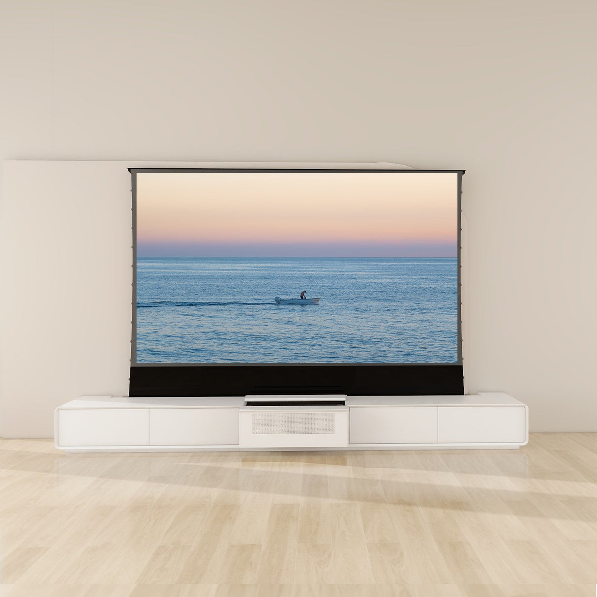 VIVIDSTORM Motorised Laser TV Cabinet Copenhagen