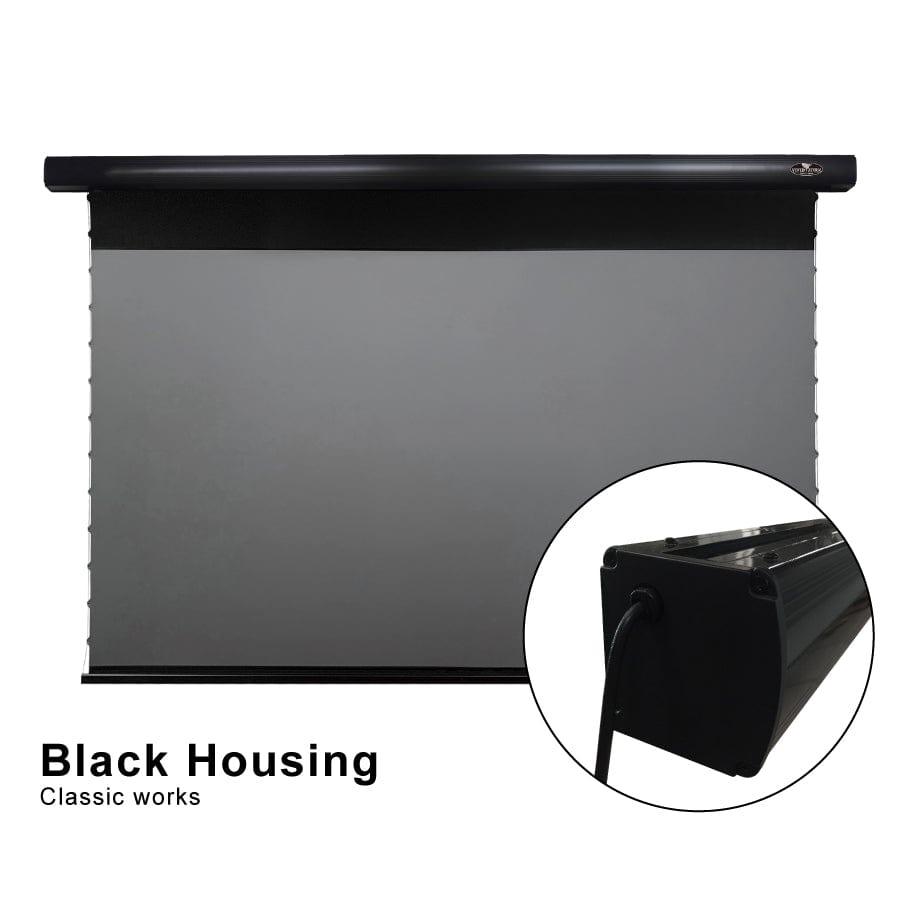 VIVIDSTORM PRO P Slimline Perforated Acoustic Transparent Motorised Tension UST ALR Projector Screen (UST)