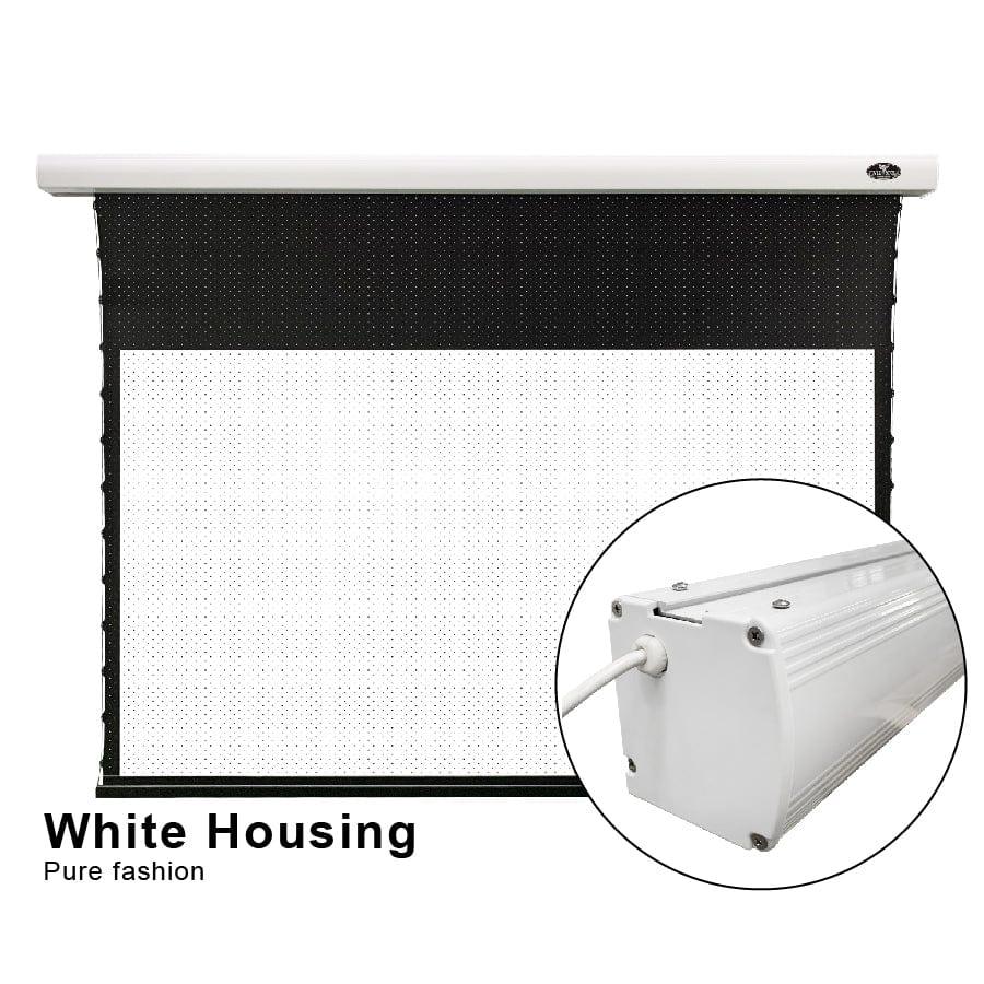 VIVIDSTORM White Cinema P Perforated Slimline Motorized Tension Projector Screen