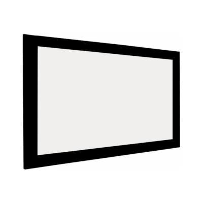 Euroscreen Fixed Frame 220cm x 123.50cm Viewing Area 99" Diagonal 16:9 Format 10mm Bezel Frame Vision Series