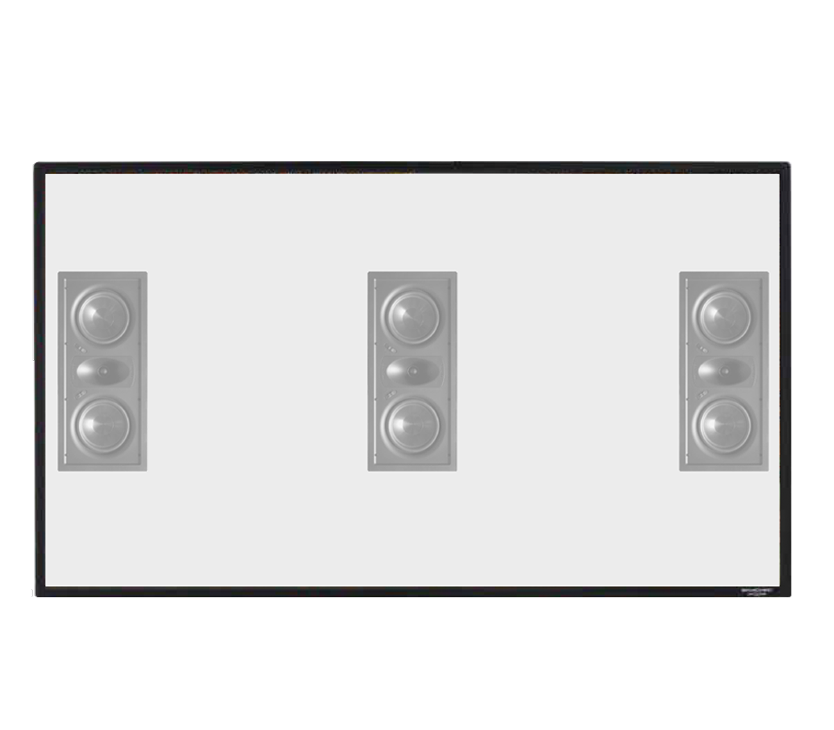 Grandview 16:9 Edge R4 Fixed Frame Acoustic Screen