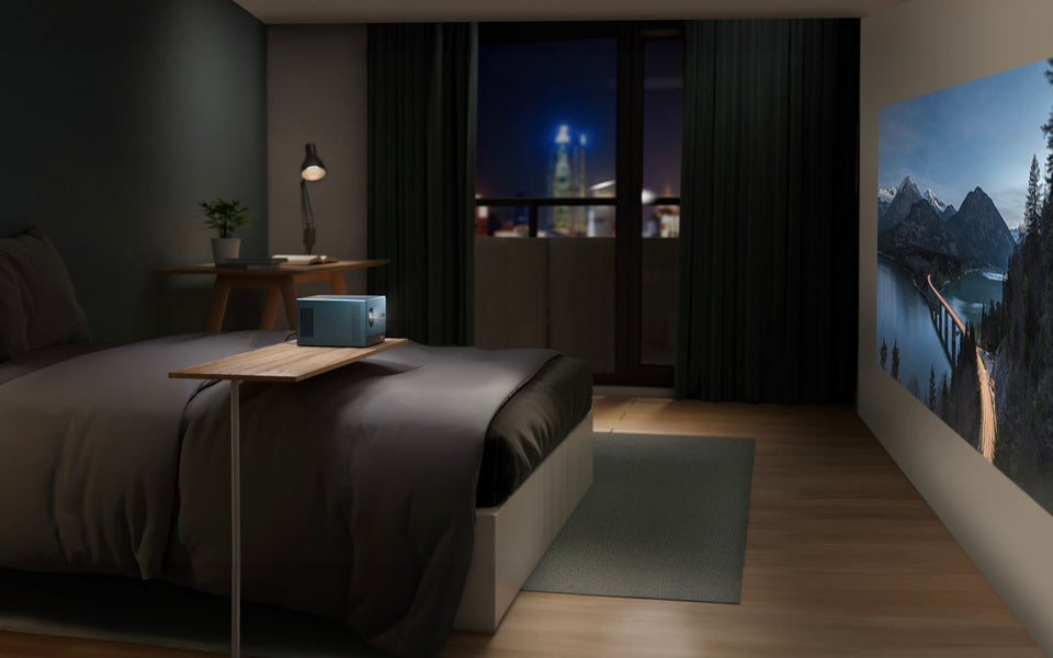 ViewSonic LX60HDE 1080p Smart LED Portable LCD Projector with Built-in Google TV