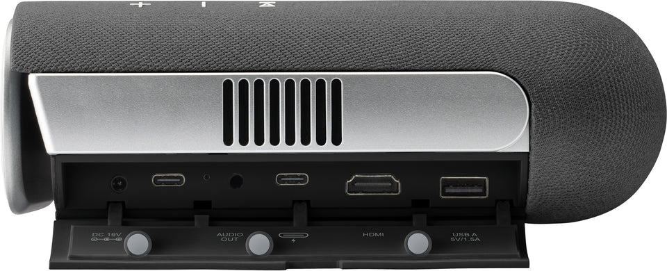 ViewSonic M1E Max 1080p Smart LED Portable Projector with Built-in Google TV