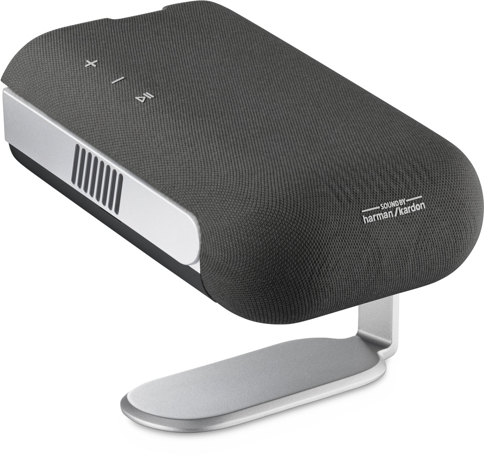 ViewSonic M1E Max 1080p Smart LED Portable Projector with Built-in Google TV