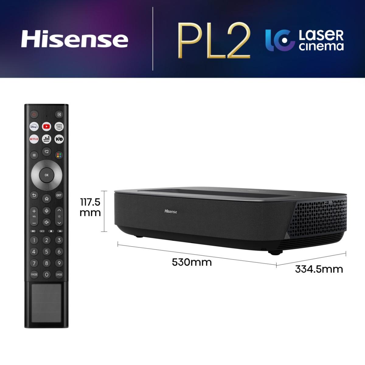 Hisense PL2 Laser 4K UST Projector