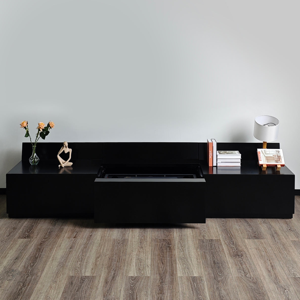 Gabinete negro motorizado Maxlight (para pantallas VividStorm de 110 a 120")