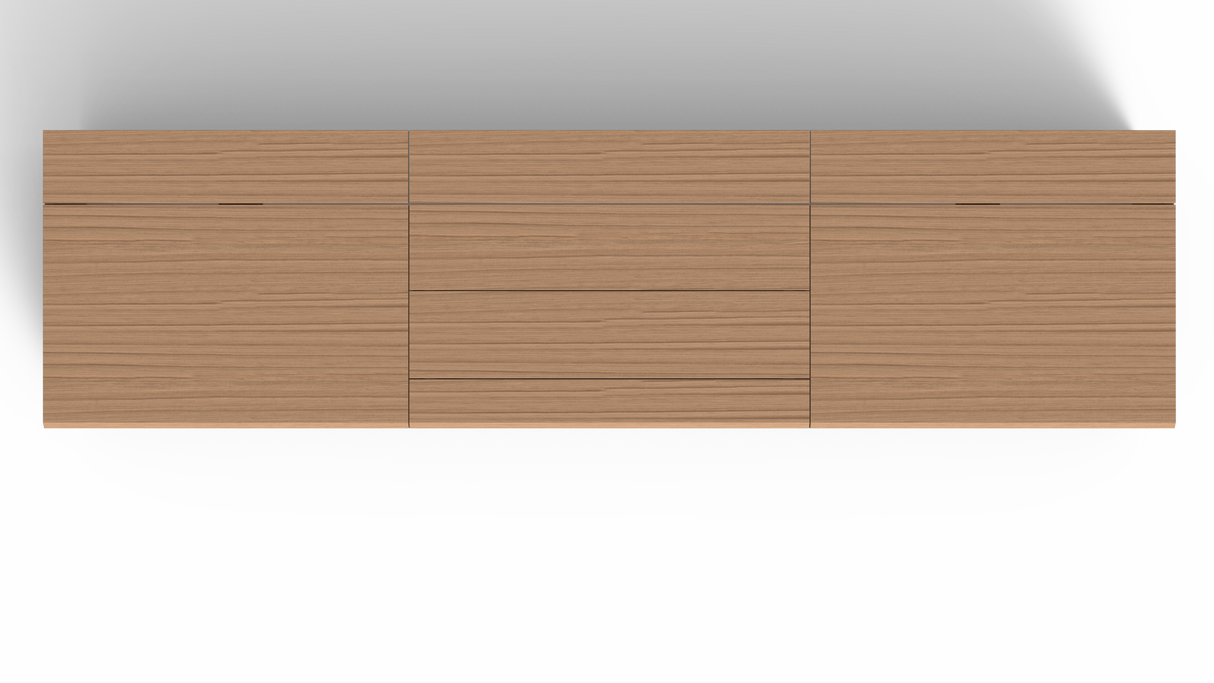 Maxlight SpaceMaster Motorised White Oak Cabinet (For 90 - 120" VividStorm Screens)