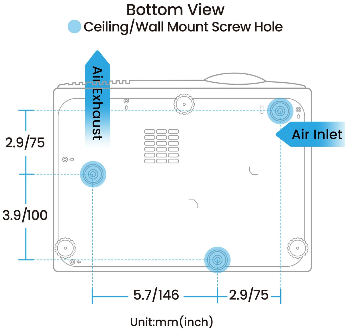 BenQ AK700ST 4000-Lumen 4K Short Throw Laser Golf Simulator Projector