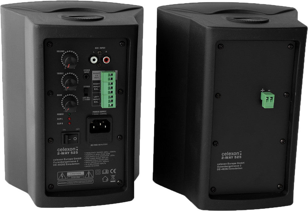 celexon Active speaker set 2-way 525-B