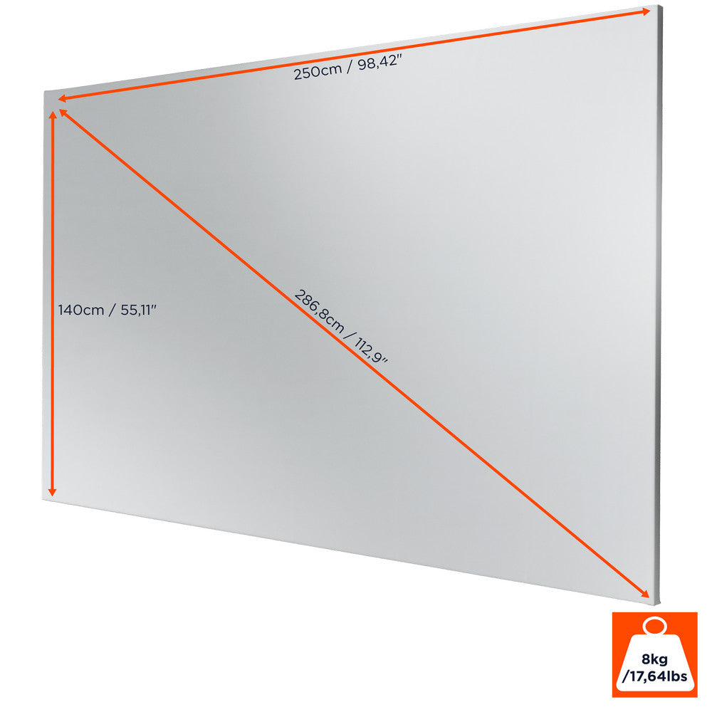 celexon Expert Fixed Frame Projector screen PureWhite