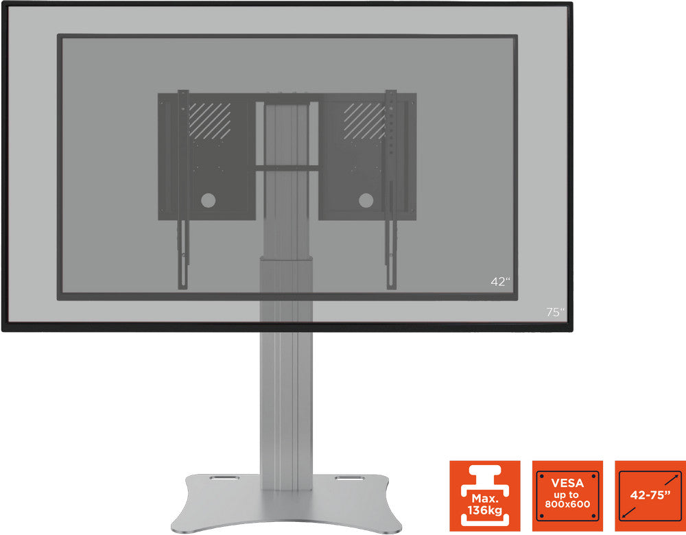 celexon Expert electric height-adjustable display stand Adjust-4275PS
