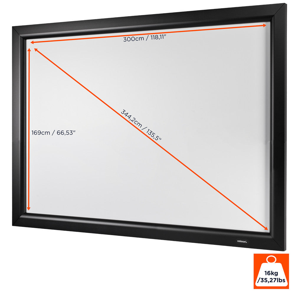 celexon Home Cinema Fixed Frame Projector screen