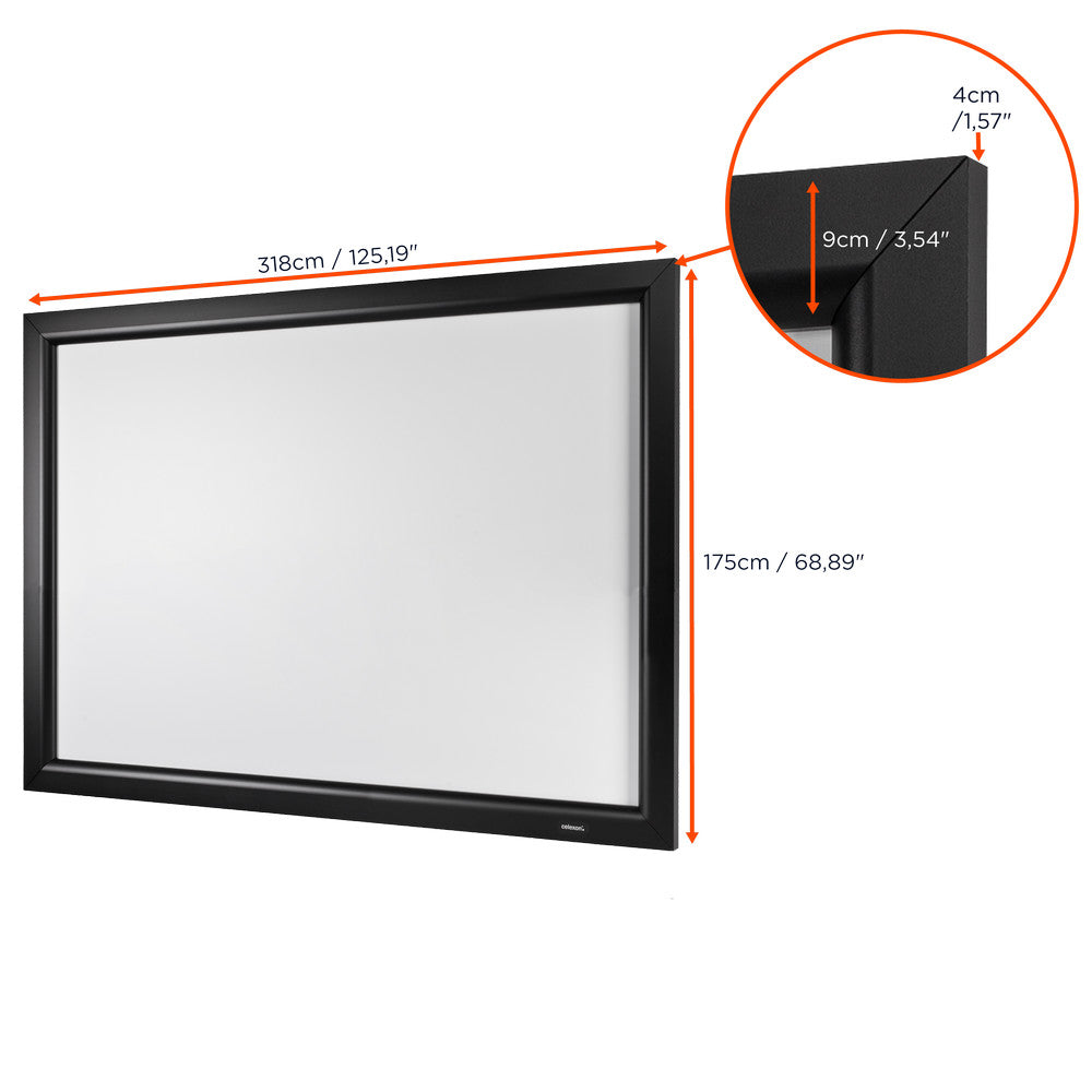 celexon Home Cinema Fixed Frame Projector screen