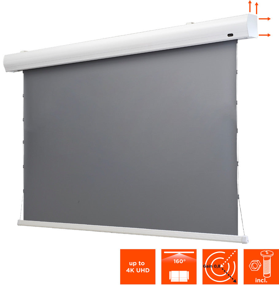 celexon HomeCinema High Contrast projector screen Tension - Dynamic Slate ALR