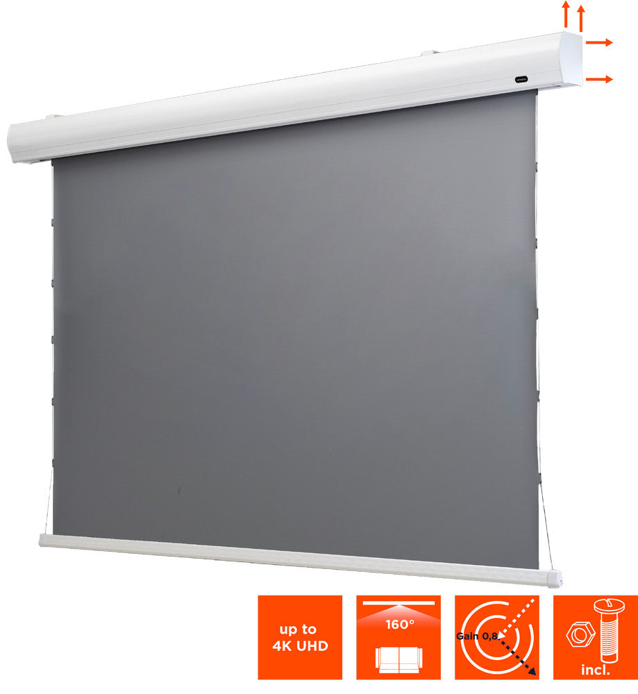 celexon HomeCinema High Contrast projector screen Tension - Dynamic Slate ALR