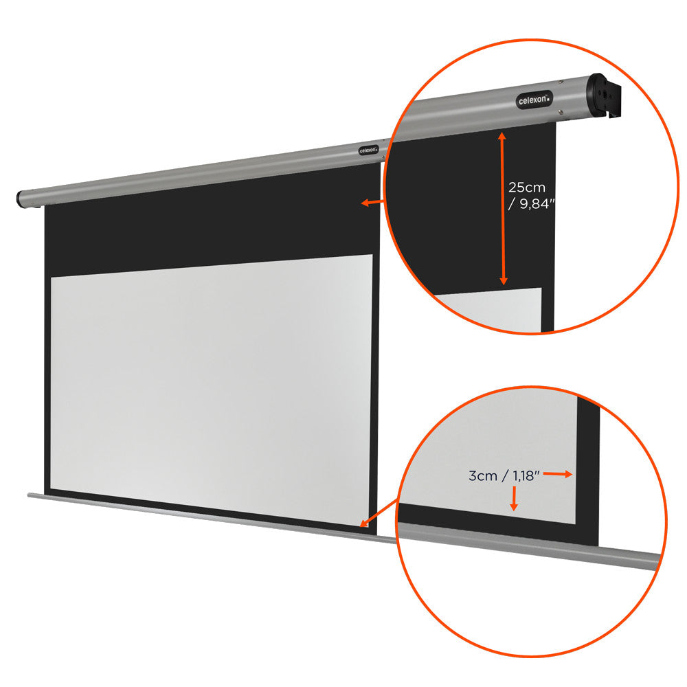 celexon Projector Screen Electric Home Cinema