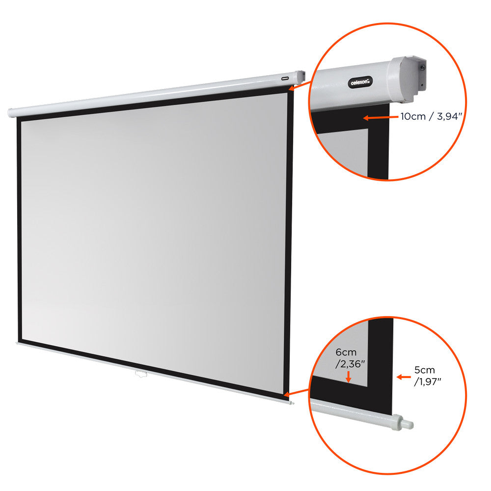 celexon Projector screen Manual Economy