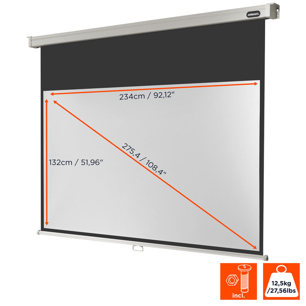 celexon Projector screen Manual Professional
