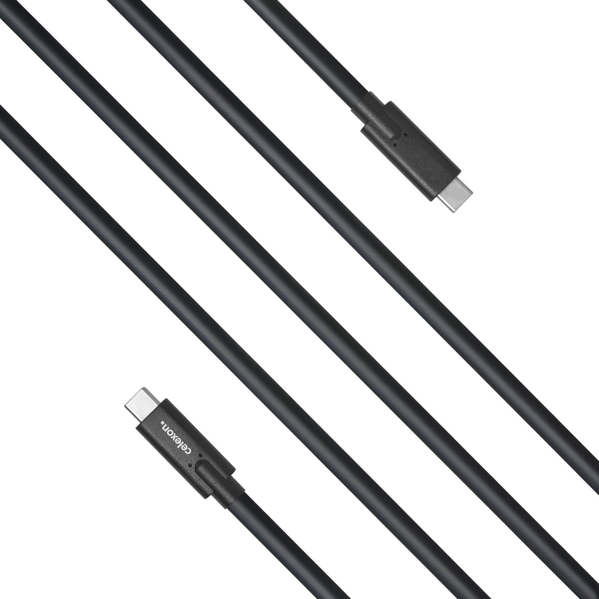 celexon USB-C cable - USB 3.2 Gen 2x1 1.0m, Black