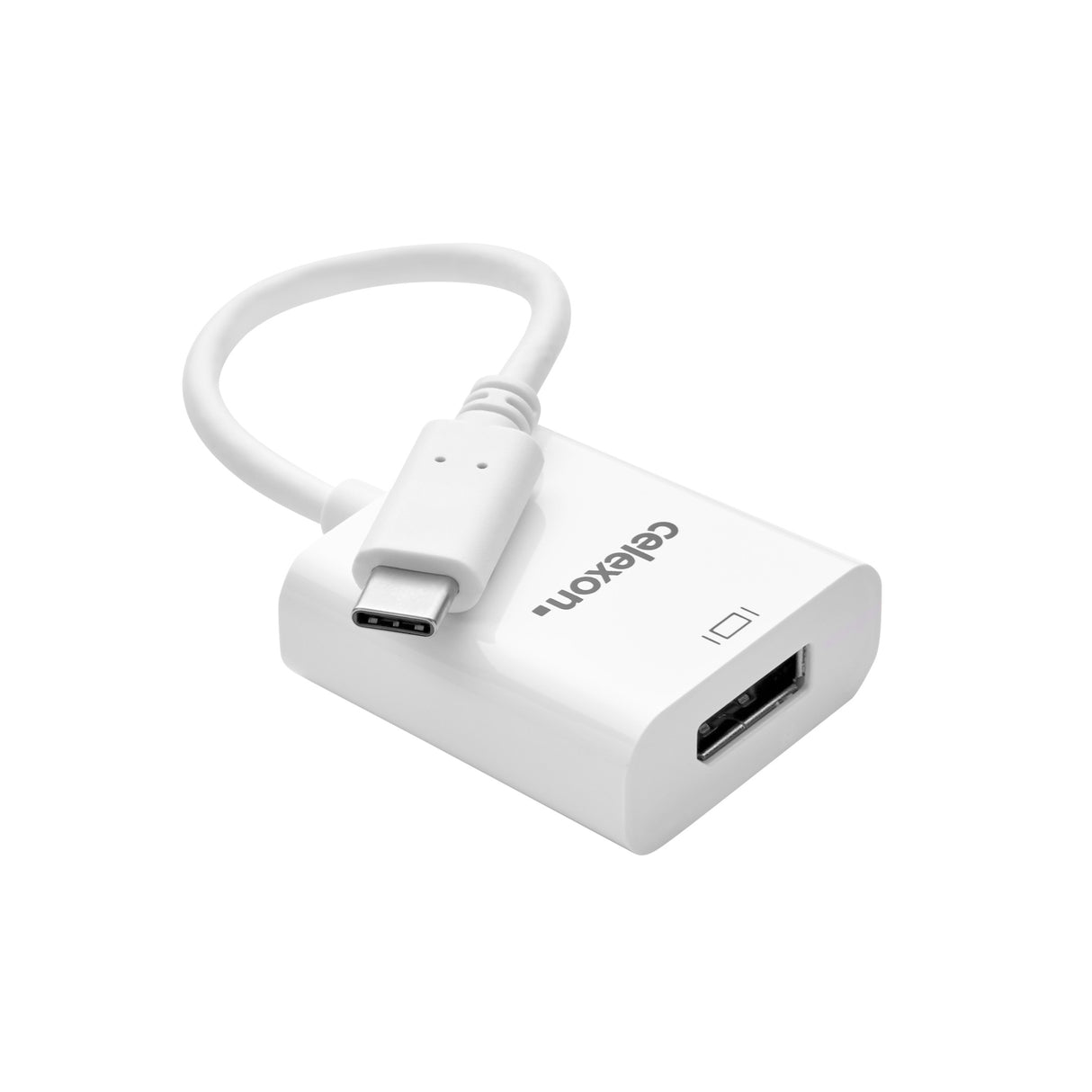 celexon USB-C to DisplayPort M/F adapter, white
