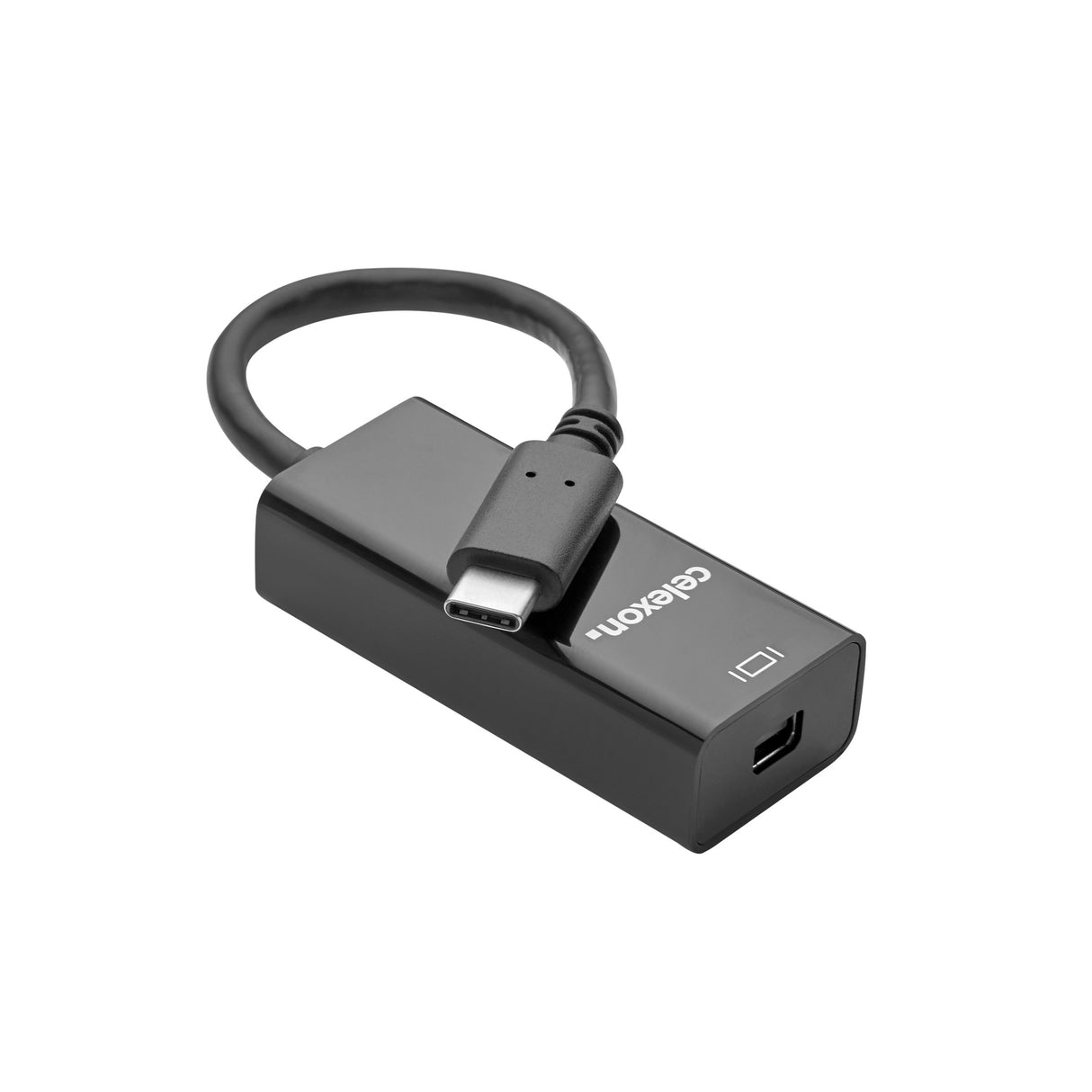 celexon USB-C to mini DisplayPort M/F adapter, black