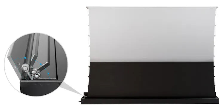 Pantalla de suelo eléctrica de alto contraste Celexon ALR / CLR HomeCinema Plus UST - 21:9 Negro