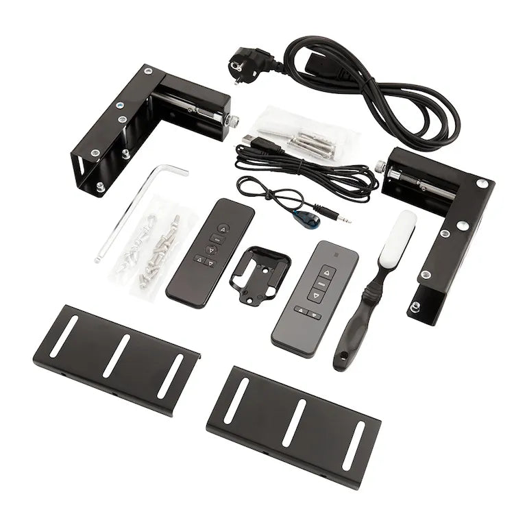 Pantalla de suelo eléctrica de alto contraste Celexon ALR / CLR HomeCinema Plus UST - 21:9 Negro