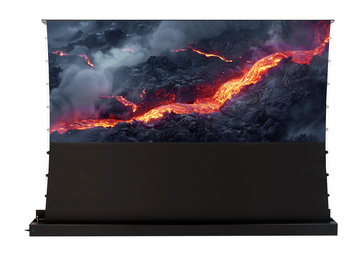 celexon UST High Contrast Floor Scissor Screen - Expert 21:9 black