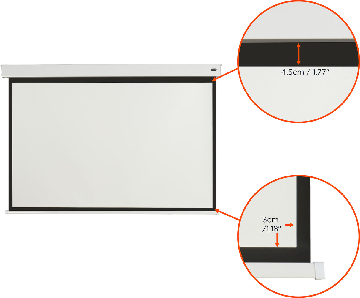celexon V2.0 Electric Professional Plus Battery Projector Screen