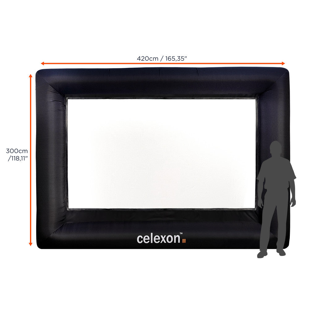 celexon inflatable outdoor projector screen INF200
