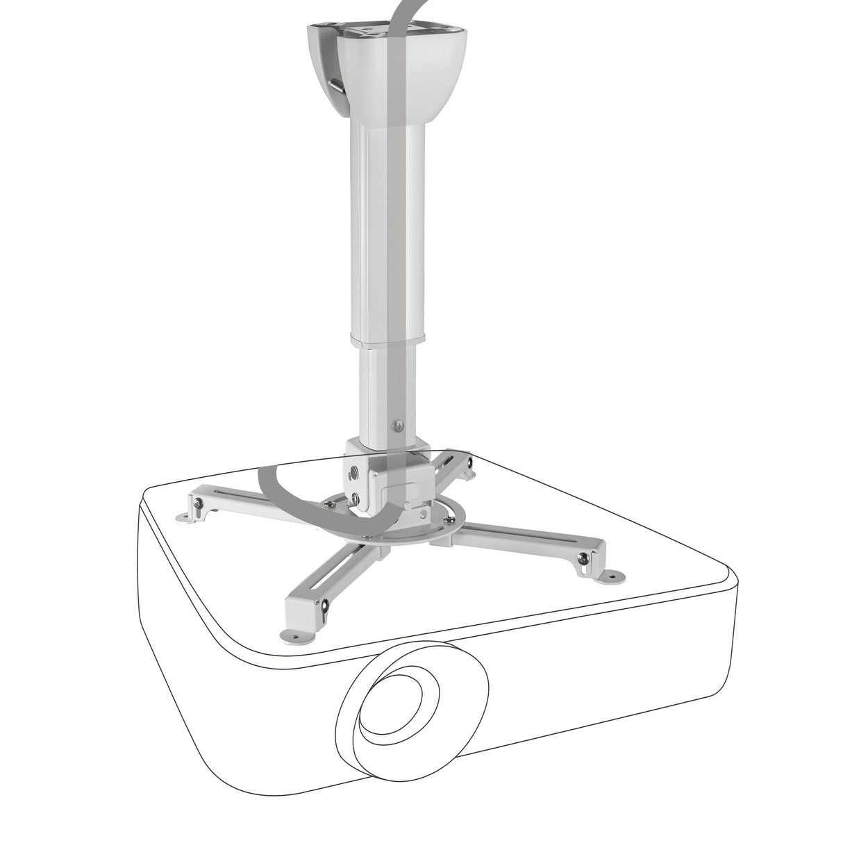 celexon universal ceiling mount MultiCel 4060 Pro white