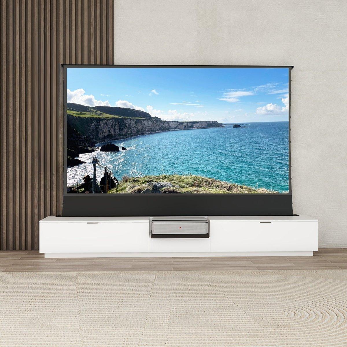 VIVIDSTORM Motorised Laser TV Cabinet Berlin -Leica Cine 1 Edition