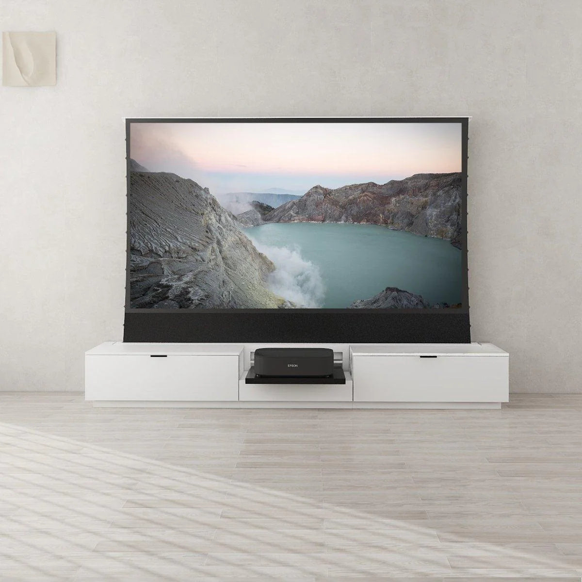 VIVIDSTORM Motorised Laser TV Cabinet Berlin - Epson Edition