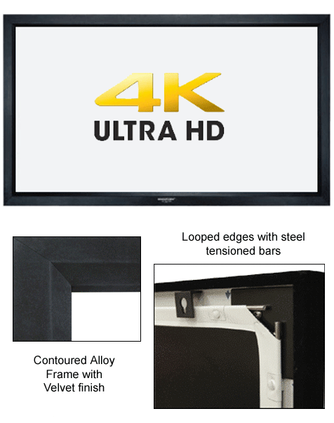 Grandview 16:9 Fixed Frame Screen